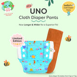 UNO Cloth Diaper Pants-Ocean Bliss