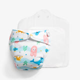 Freesize UNO SuperSoft Cloth Diaper with Booster (Velcro)