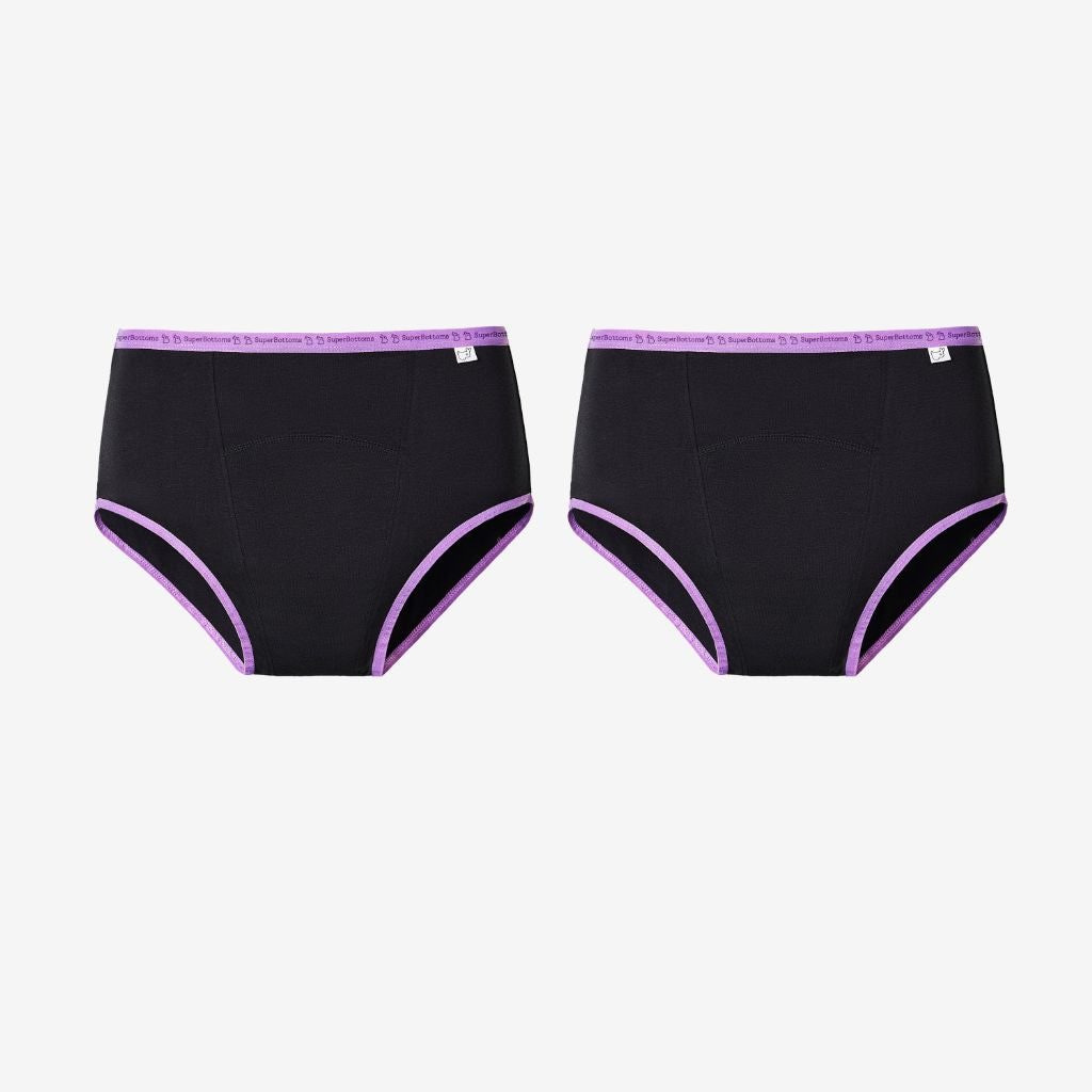 Black / XXS / Pack of 2