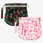 Waterproof Travel Bag Pack of 2 (Cherry Blossom & Shruberry)