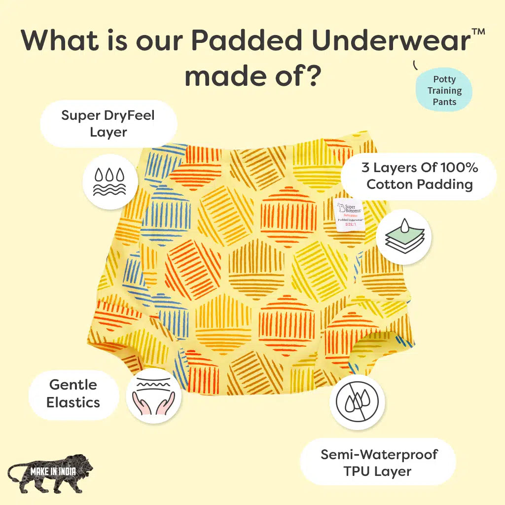 Padded Underwear for Kids (Explorer)