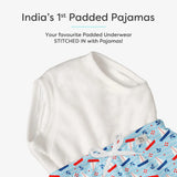 Padded Pajamas with drawstring - Sail Tales