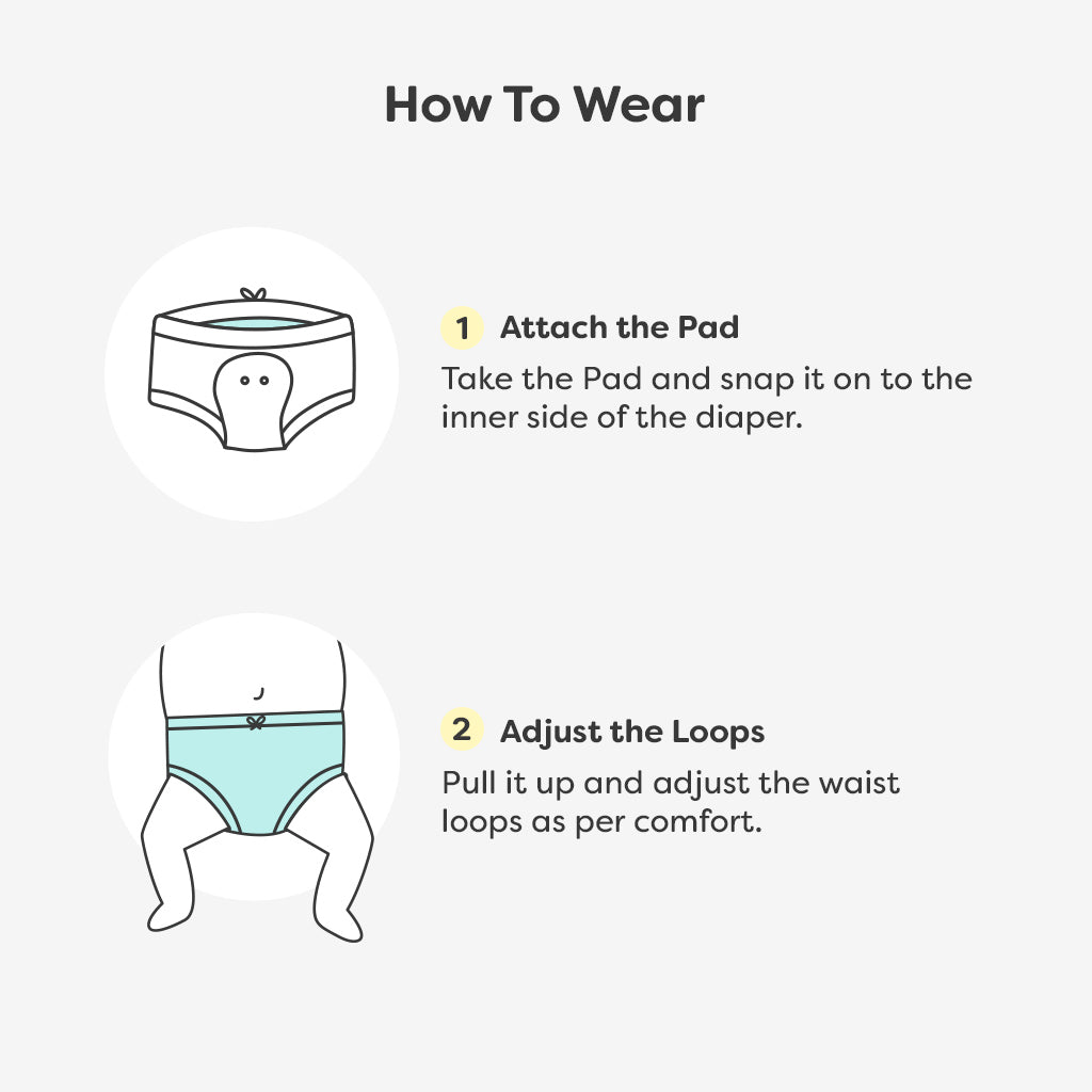How to Wear Pads with Special Needs Diaper