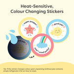 Heat Sensitive Colour Changing Stickers