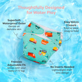 SuperSoft Swim Ready Diaper – With Velcro