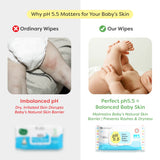 2 pack - 99% Pure Water Baby Wipes (72 pcs)