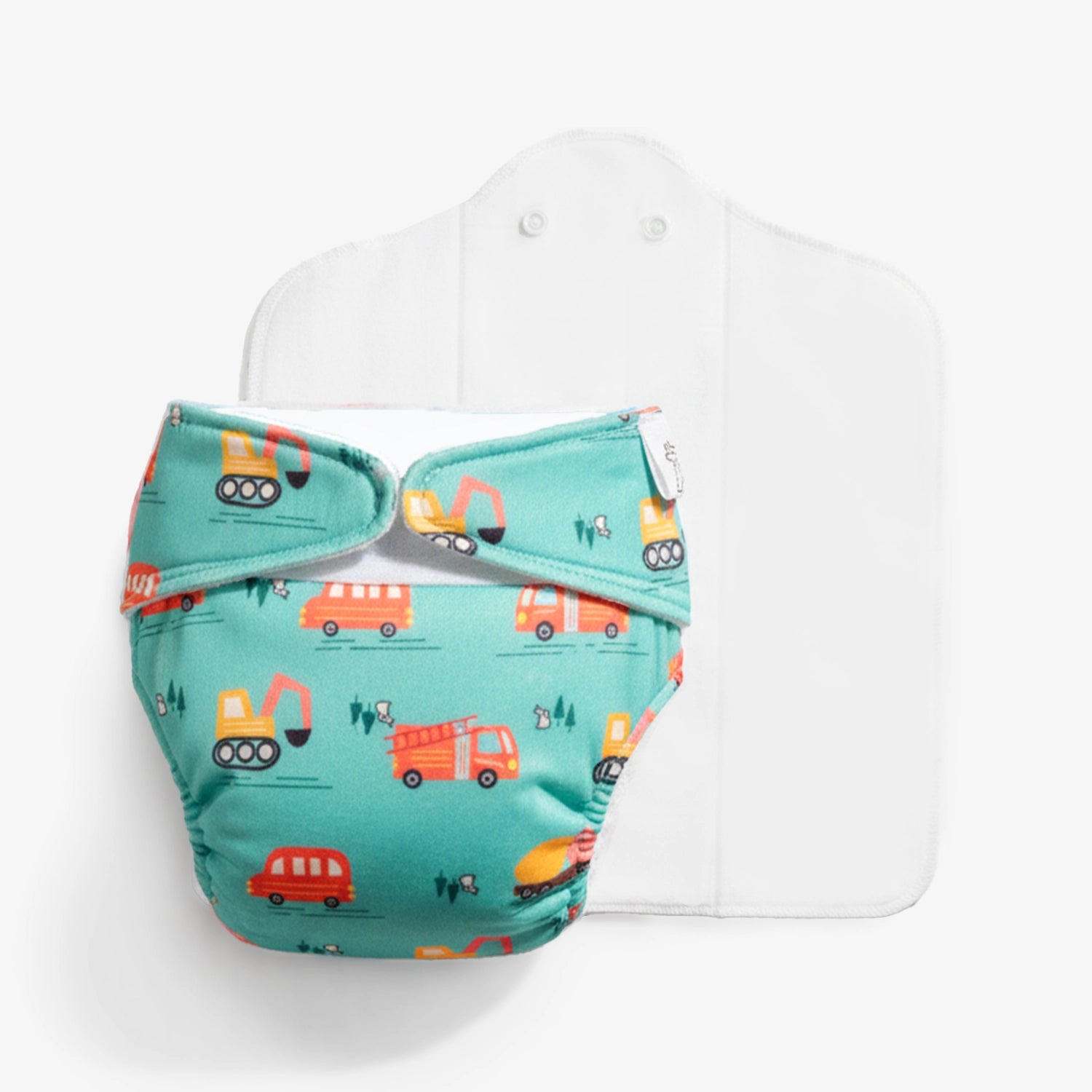 Little Wheels Freesize UNO SuperSoft Cloth Diaper with Velcro