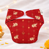UNO Luxe Cloth Diaper & Soaker Set (Dry Feel Pad + Booster) - Royal Caravan