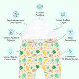 Padded Pajamas with drawstring - Ferny Fresh