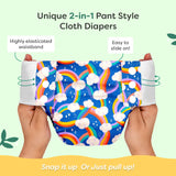 UNO Cloth Diaper Pants - Sweet Twinkles