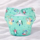 UNO Luxe Cloth Diaper & Soaker Set (Dry Feel Pad + Booster) - Hello Bummy