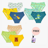 FREE Keychain with Young Girl Briefs -9 Pack (Finding Dino - Rainy Poppins - Woody Goody)
