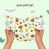 UNO Cloth Diaper Pants-Buzzy Bees