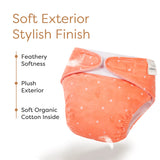 UNO Luxe Cloth Diaper & Soaker Set (Dry Feel Pad + Booster) - Little Stardust