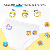SuperSoft Girl Briefs with Stickers – Fun Meets Comfort