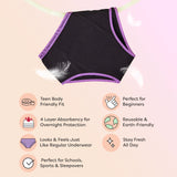 Black Period Underwear for Teens