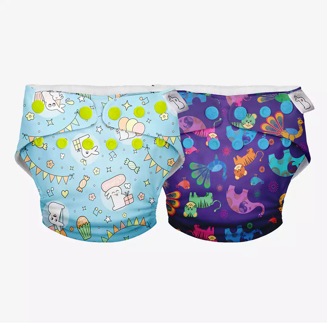 Swim Ready Combo (2 UNO Cloth Diaper Waterproof Outer Shell Only