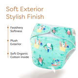 UNO Luxe Cloth Diaper & Soaker Set (Dry Feel Pad + Booster) - Hello Bummy