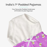 Pack of 3 Padded Pajamas with drawstring - Bummy World