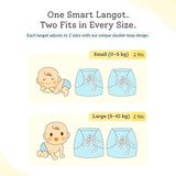 PREMIUM MUSLIN DryFeel Langot -Tiny Travelers