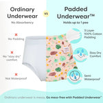 Ordinary Underwear vs Padded Underwear