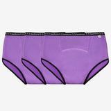 Pack of 3 MaxAbsorb™ Period Underwear (Lilac)