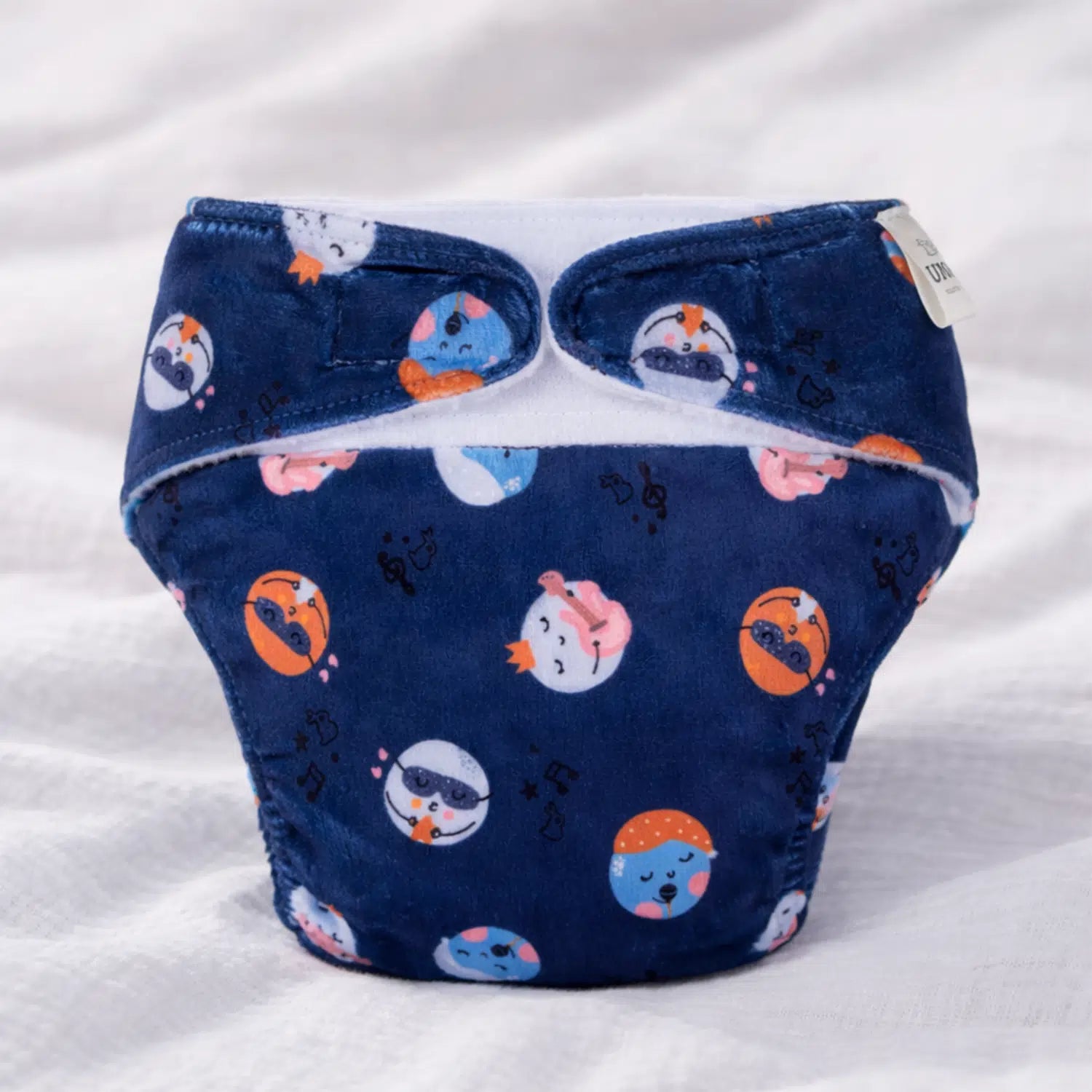 UNO Luxe Cloth Diaper & Soaker Set (Dry Feel Pad + Booster) - Space Buddies