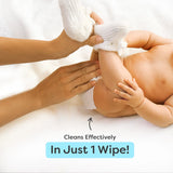 2 pack - 99% Pure Water Baby Wipes (72 pcs)