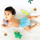 UNO Cloth Diaper Pants - Ocean Bliss