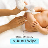 Mustard seed pillow (Little Pingu) and XtraHydrating® Wipes - 40 pack