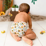 UNO Cloth Diaper Pants Pack of 3 (Buzzy Beas, Farmy Bummy, Ocean Bliss)