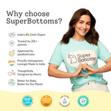 SuperSoft Cycling Shorts for Girls (Mint Green)