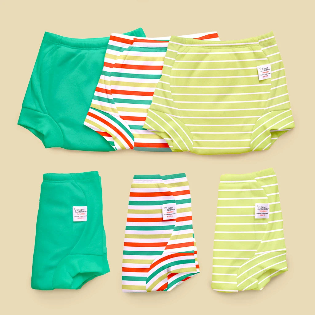 Size 0 (9m-12m) / Pack of 6
