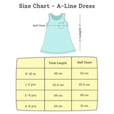 A-line Dress - Mango Summers - 1-2 years