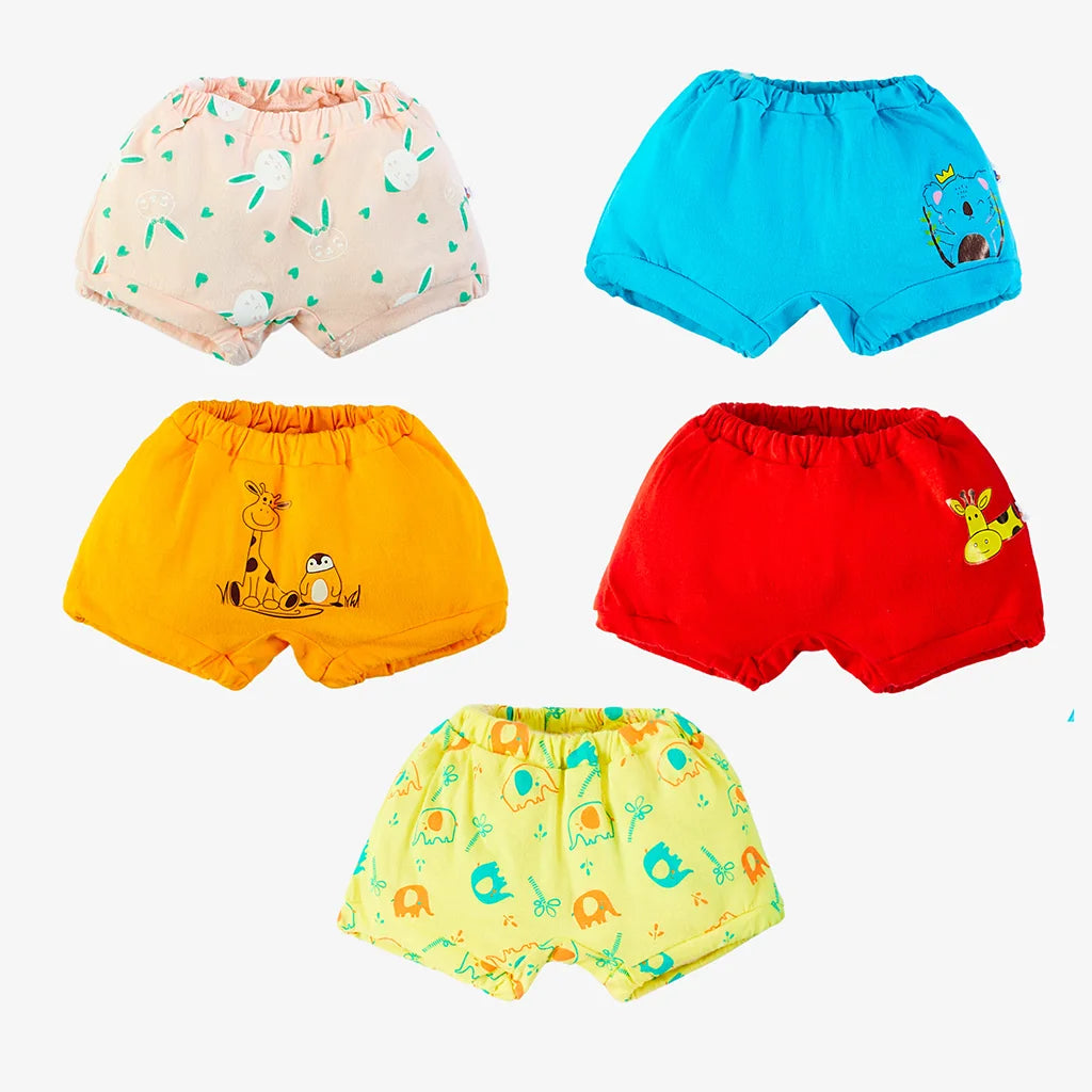 BASIC Super Soft Bloomers-5 Pack