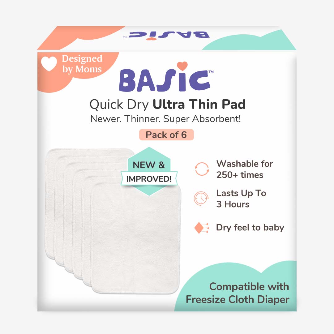 BASIC Diaper Changing Ultra Thin Pads - Main Image