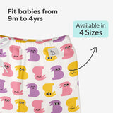 Pack of 3 Diaper Pants with drawstring - Bummy World