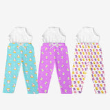 Pack of 3 Padded Pajamas with drawstring - Bummy World