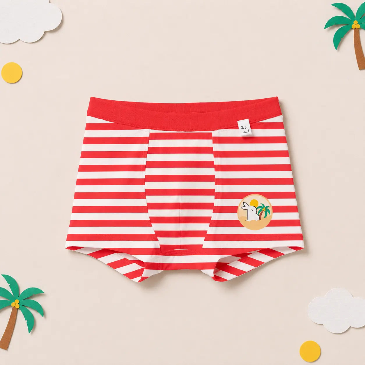 Boy Trunk - Coral Coast Party