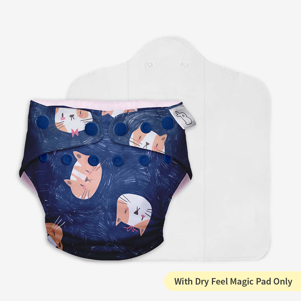 Reusable Freesize UNO Cloth Diaper for Baby