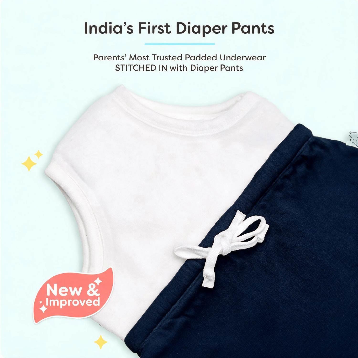 Diaper Pants - 2 Pcs
