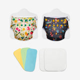 Starter Pack (2 Freesize UNO Cloth Diaper)