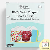 UNO Cloth Diaper Starter Kit with 2 Freesize UNO