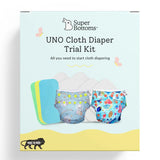 UNO Cloth Diaper Starter Kit with 2 Freesize UNO
