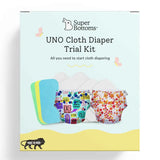 UNO Cloth Diaper Starter Kit with 2 Freesize UNO