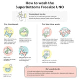 How to wash Freesize UNO Cloth Diaper