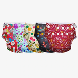 Pack of 5 Freesize UNO Waterproof Outer with dirt marks  - No Print Choice
