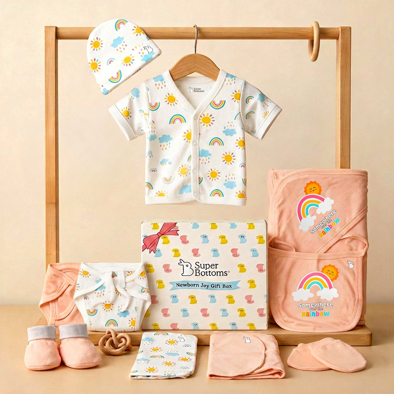 Newborn Essentials Gift Pack (Peach) 0-3M
