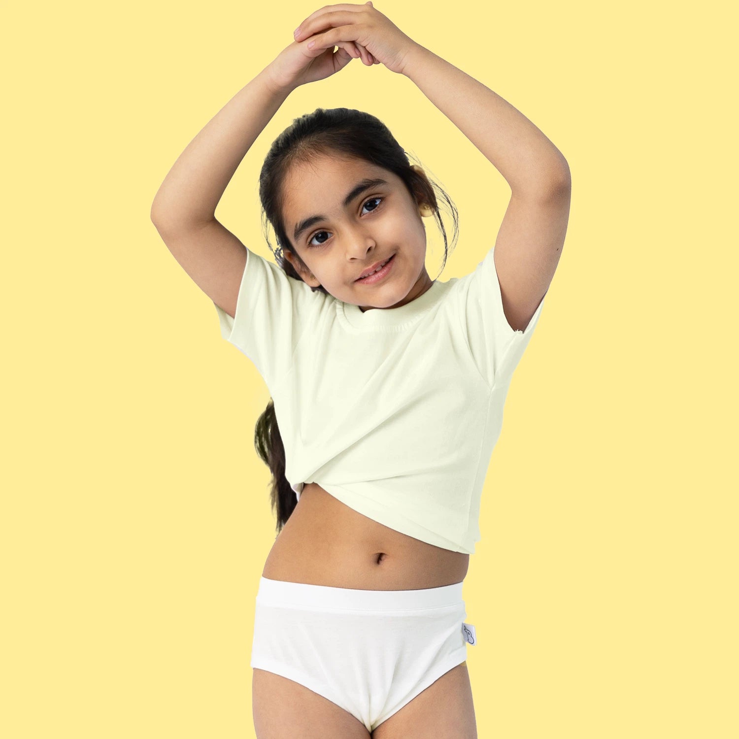 Girl Brief - White