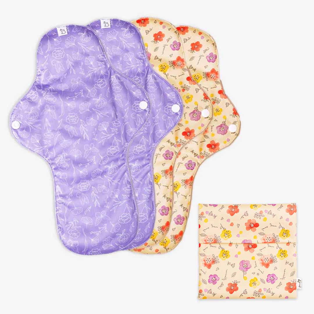Reusable Sanitary Cloth Pads for Periods by SuperBottoms